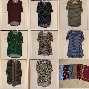 Lot of LulaRoe— Leggings and Tops